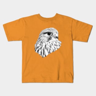 Kestrel portrait Kids T-Shirt